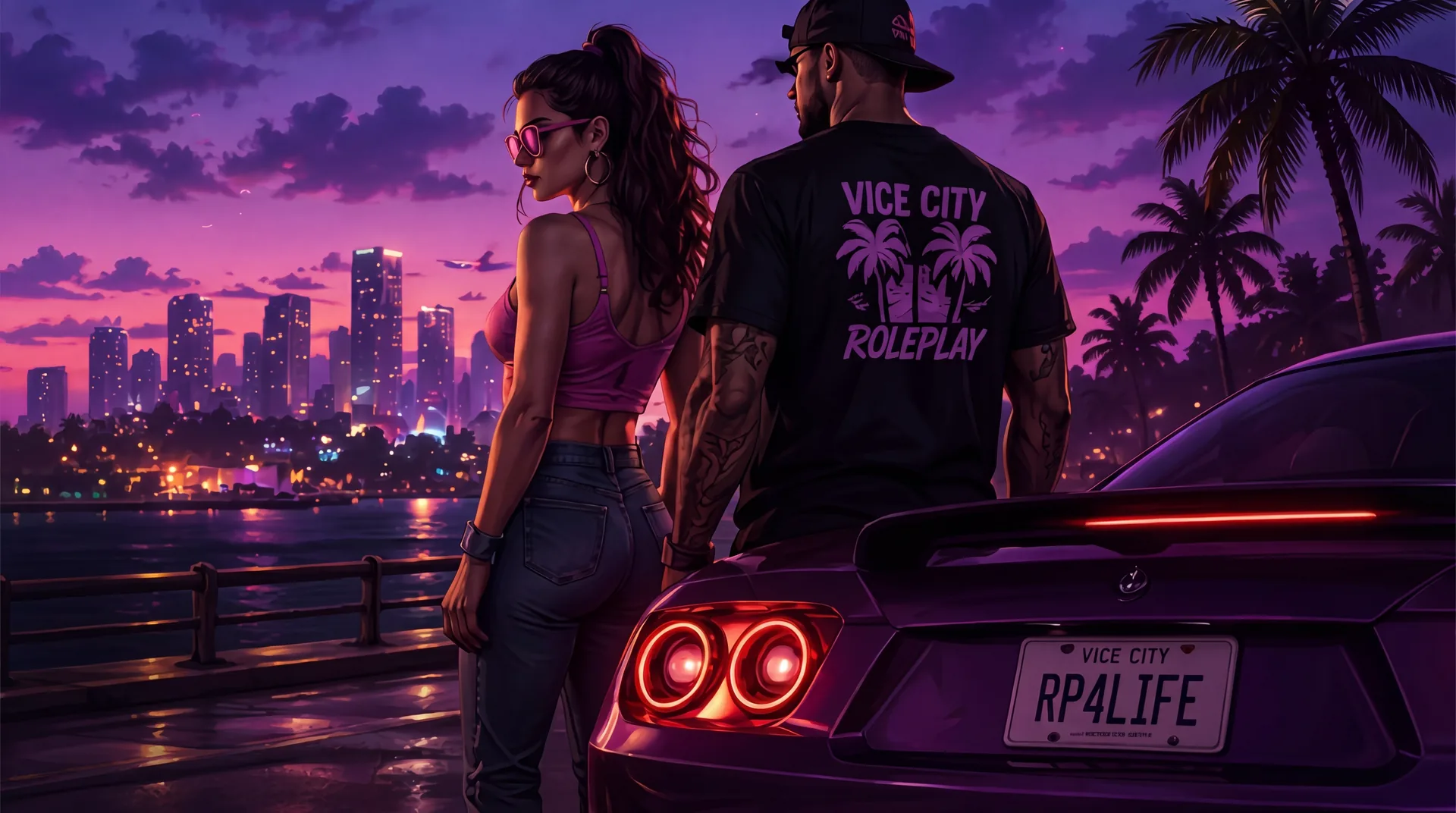 GTA 6 Roleplay - Vice City characters